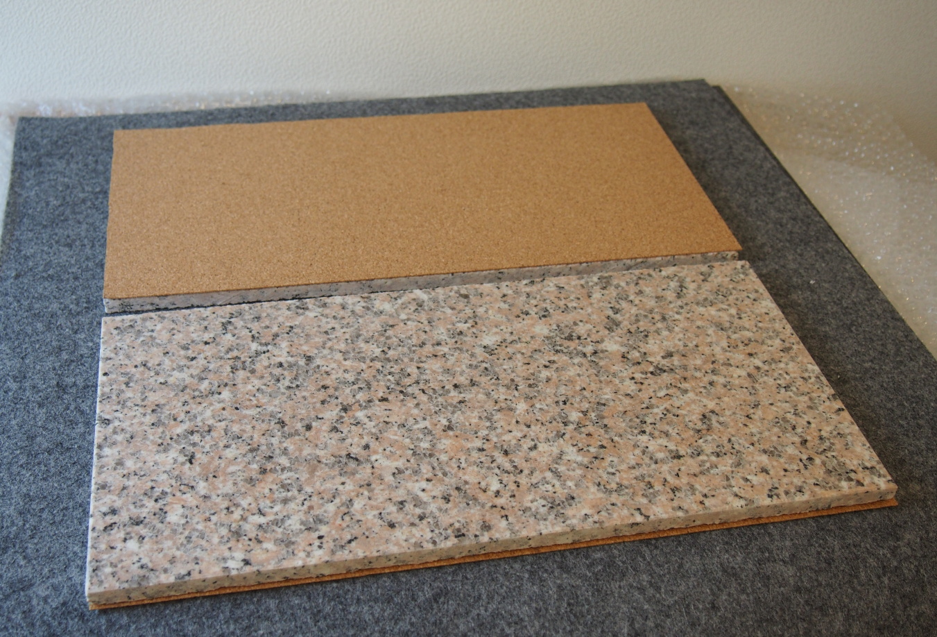 6. Granite boards and cork sheet