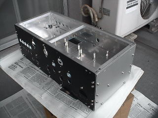 Construction of amp unit case