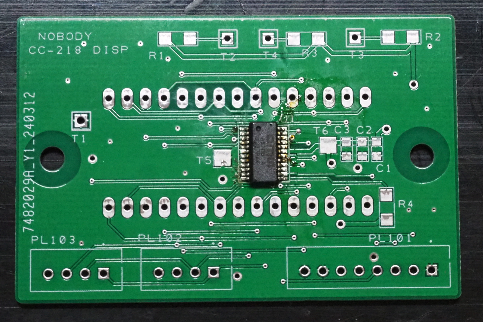 Assembly -- CC-218 DISP -- Mounting AS1115