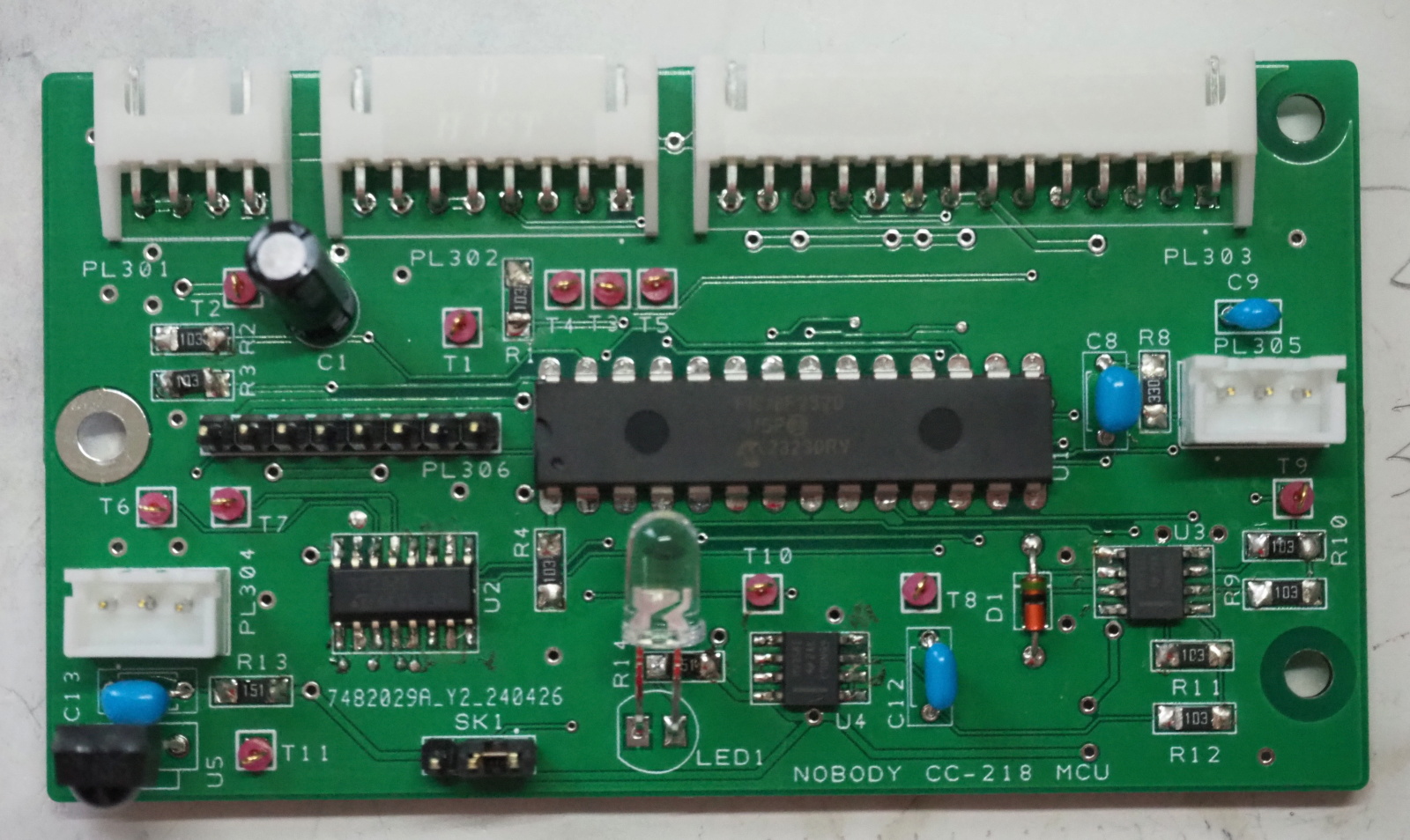 Assembly -- CC-218 MCU (top)