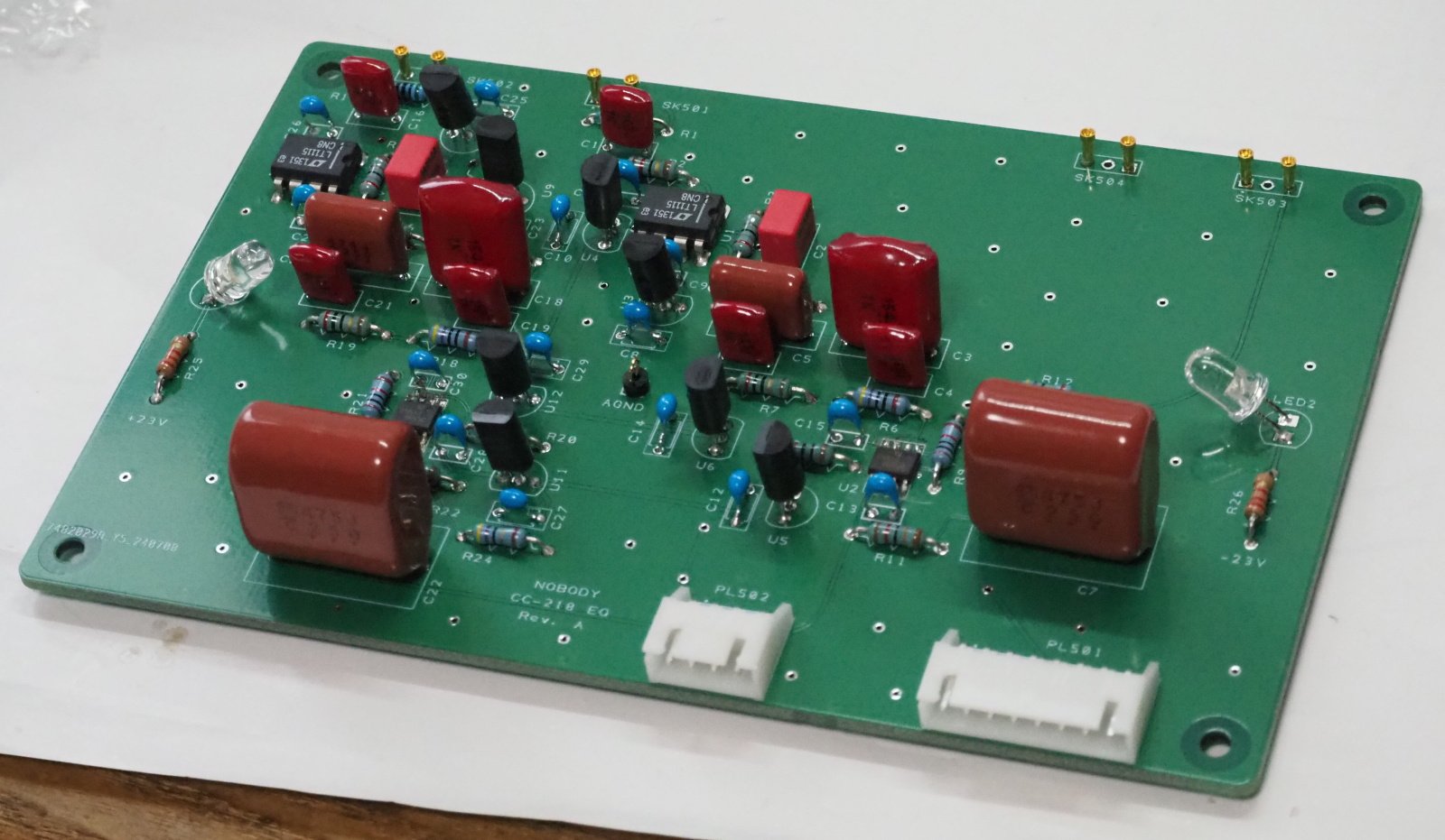 Assembly -- CC-218 EQ (top)