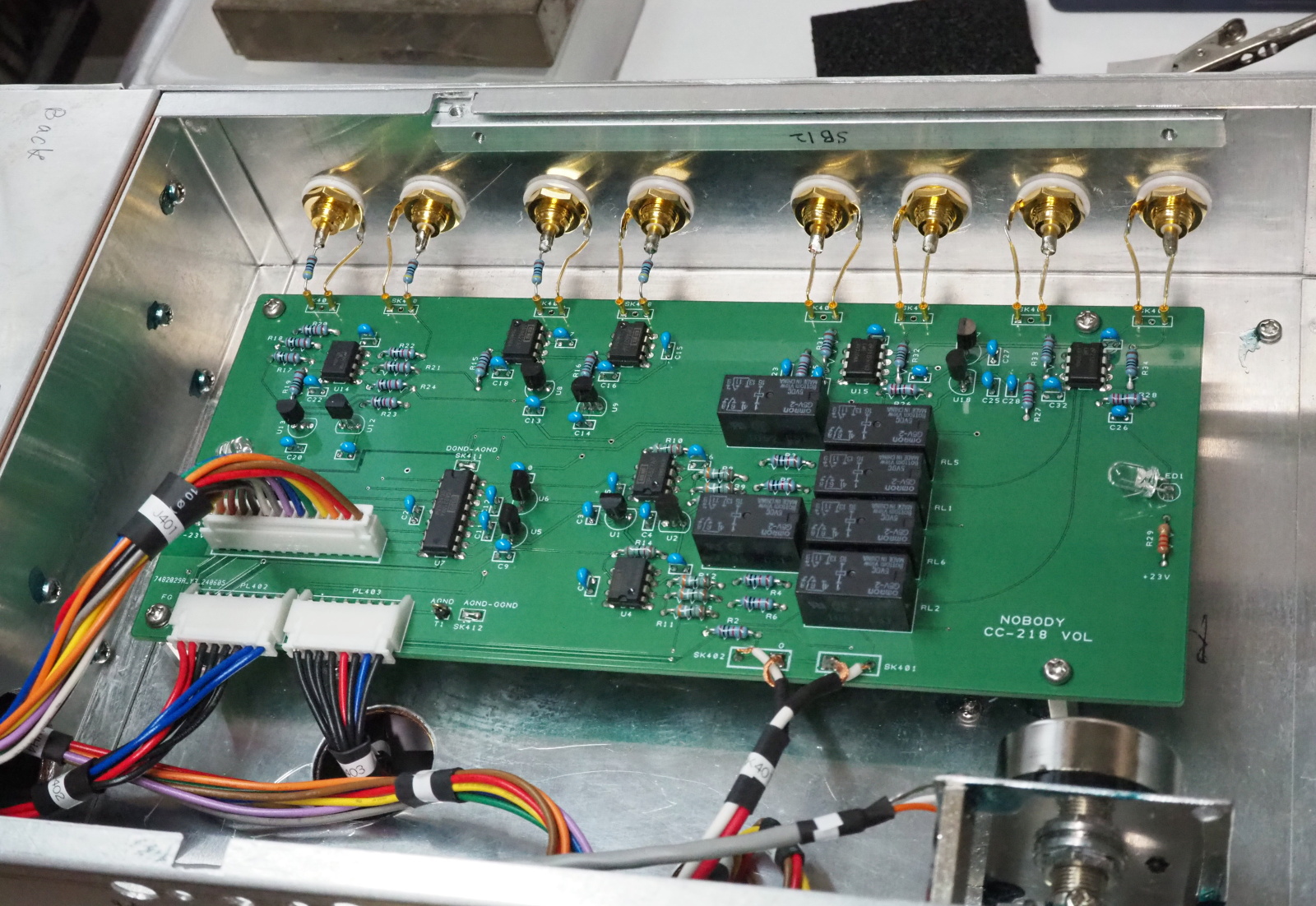 Assembly -- Clean compartment (CH1)