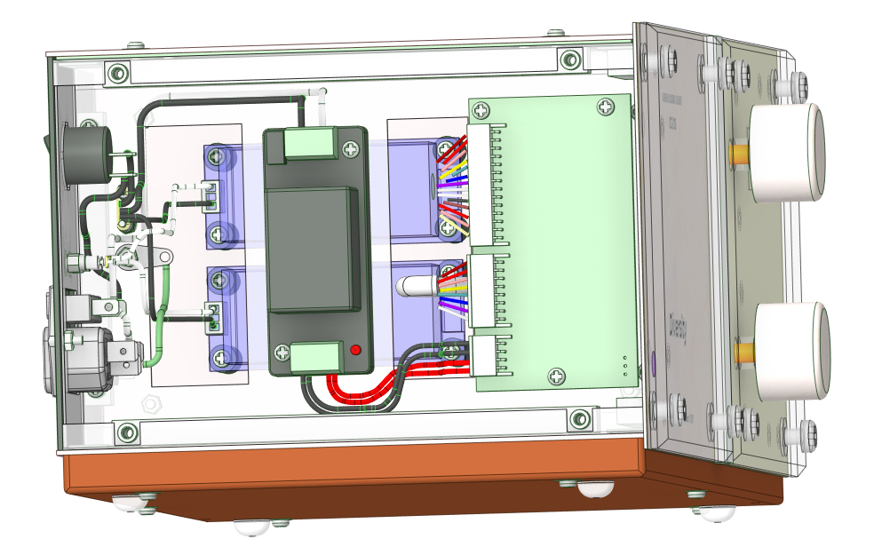 Layout in CH4 MCU
