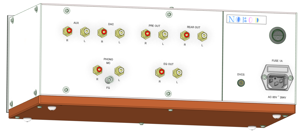Appearance of CC-218 after layout & wiring design -- Back