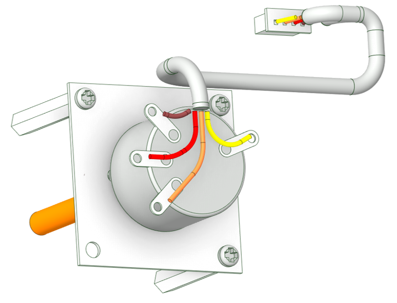 Rendering of Rotary SW Module