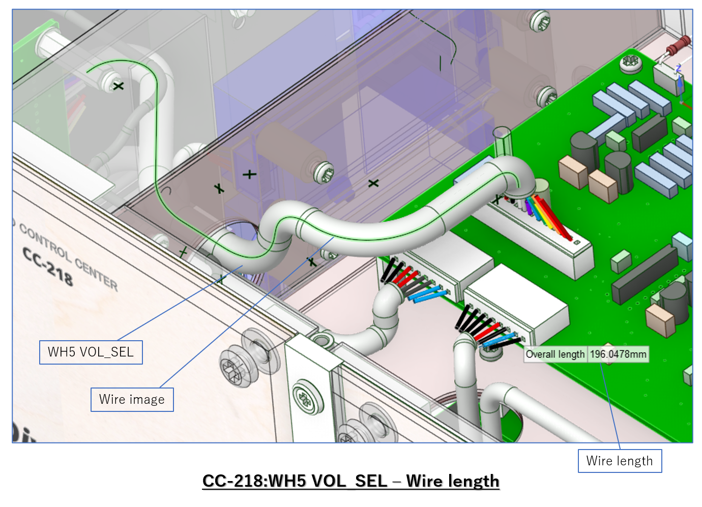 Calculating wire length