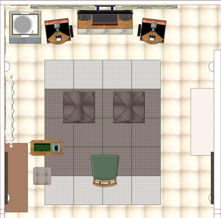 Guest Layout 1 (top view)