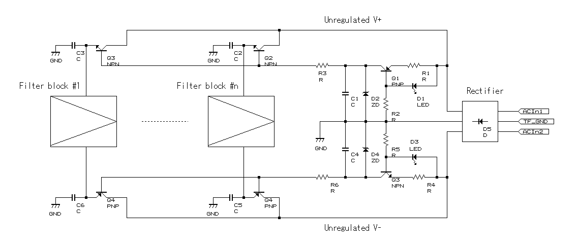 Desirable power supply circuit
