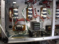 Wiring of anode power supply