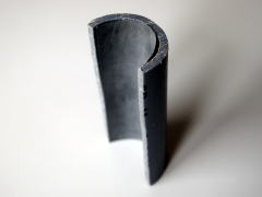 Handmade tool (curved sandpaper)