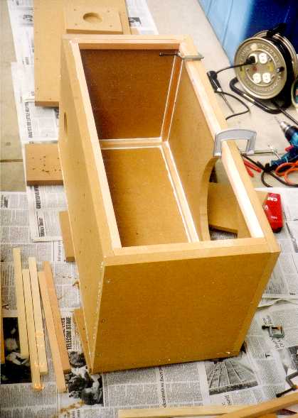 Assembly of woofer box