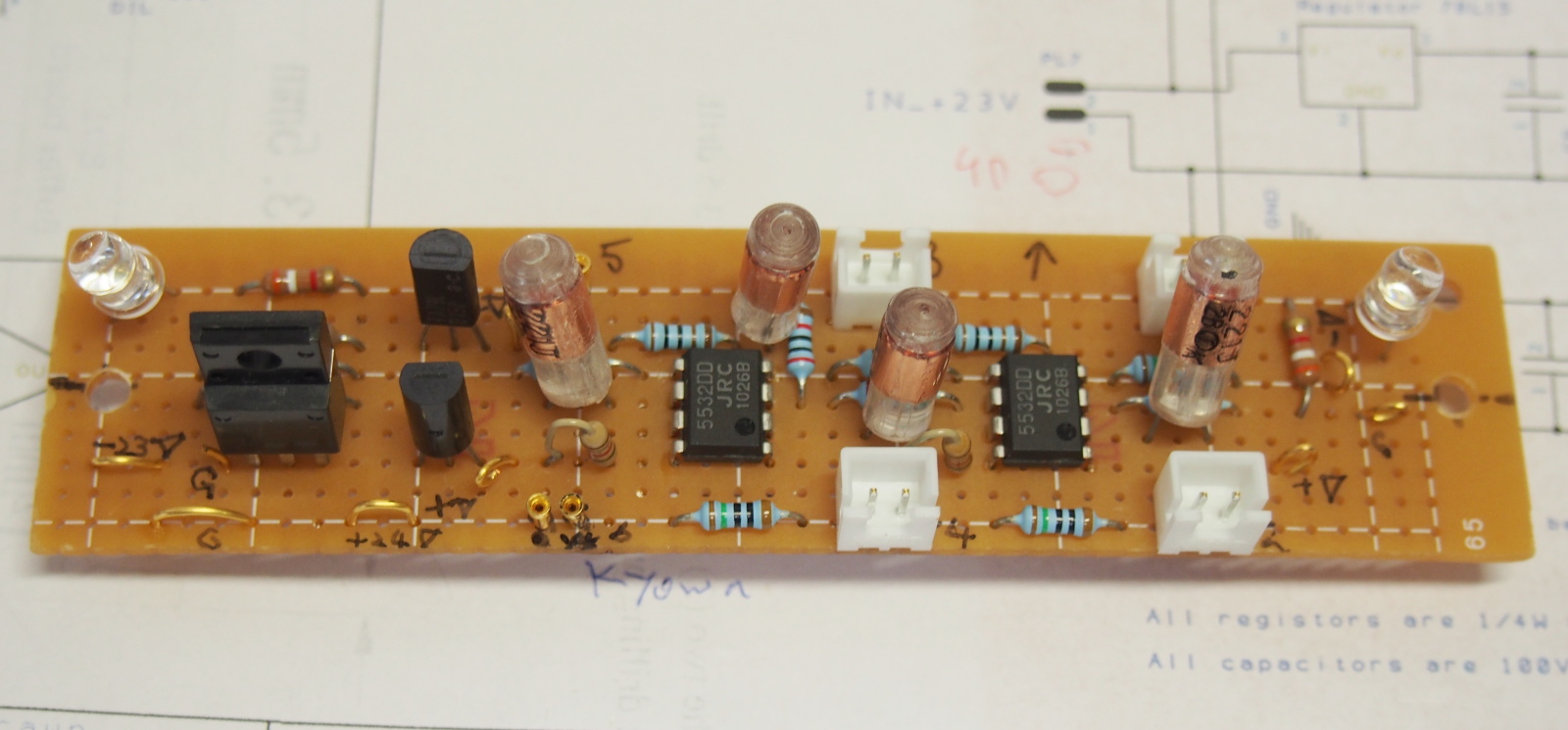 Buffer Board completed (component side)